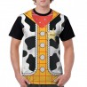 T-SHIRT MAGLIA TOY STORY 4 ANDY WOODY SCERIFFO BAZZLAITIAR CARTOON