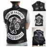 GILET SONS OF ANARCHY BIKER MOTO GIACCA E GILET RIDER MAYA MOTO CLUB