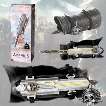 ASSASSINS CREED 4 COSPLAY ARMA LAMA NASCOSTA BRINQUEDOS JUGUETES EDWARD KENWAY PVC
