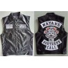 GILET BIKER MOTO RIDER MAYA MAYANS CALL MOTO CLUB SKULL TESCHIO TOPPE