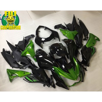 KIT CARENA CARENE CARROZZERIE KAWASAKI LIVREA SC PROJECT Z800 2013 2014 2015 2016 ABS VARI MODELLI