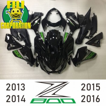 KIT CARENA CARENE CARROZZERIE KAWASAKI LIVREA SC PROJECT Z800 2013 2014 2015 2016 ABS VARI MODELLI