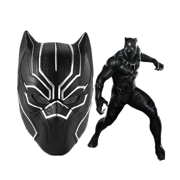BLACK PANTHER MASCHERE MASCHERA PANTERA NERA MARVEL SUPER HEROES