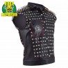 GLET GIUBBOTTO IN PELLE WATCH DOGS DEDSEC CHIAVE A 2 BIKE COSPLAY BORCHIE RIVET