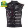 GLET GIUBBOTTO IN PELLE WATCH DOGS DEDSEC CHIAVE A 2 BIKE COSPLAY BORCHIE RIVET