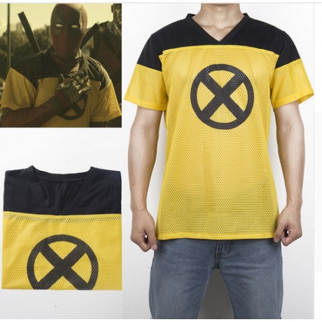 T-SHIRT X FORCE DEADPOOL 2 WADE WILSON COSTUME  COSPLAY X MAN