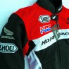 GIACCA HONDA HRC MOTO JACKET ESTIVA RICAMATA MOTOCICLISMO ANTIVENTO OFF-ROAD