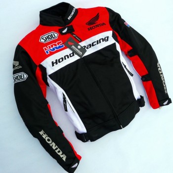 GIACCA HONDA HRC MOTO JACKET ESTIVA RICAMATA MOTOCICLISMO ANTIVENTO OFF-ROAD