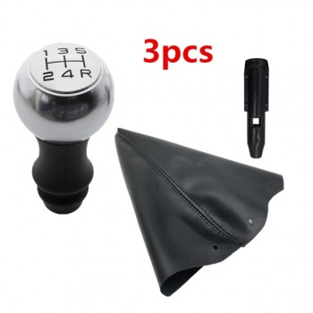 PEUGEOT 206 RC GTI 207 307 308 406 607 807 POMELLO CUFFFIA ADATTATORE CAMBIO 5 MARCE CROMO CITROËN