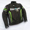 GIUBBOTTO GIACCA MOTO KAWASAKI  RACING JACKET MOTOCICLISMO ANTIVENTO OFF-ROAD