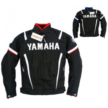 GIUBBOTTO GIACCA MOTO YAMAHA PROTEZIONE BIKER MOTOCICLISMO ESTIVO ANTIVENTO OFF-ROAD