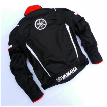 GIUBBOTTO GIACCA MOTO YAMAHA PROTEZIONE BIKER MOTOCICLISMO ESTIVO ANTIVENTO OFF-ROAD
