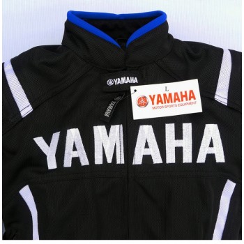 GIUBBOTTO GIACCA MOTO YAMAHA PROTEZIONE BIKER MOTOCICLISMO ESTIVO ANTIVENTO OFF-ROAD