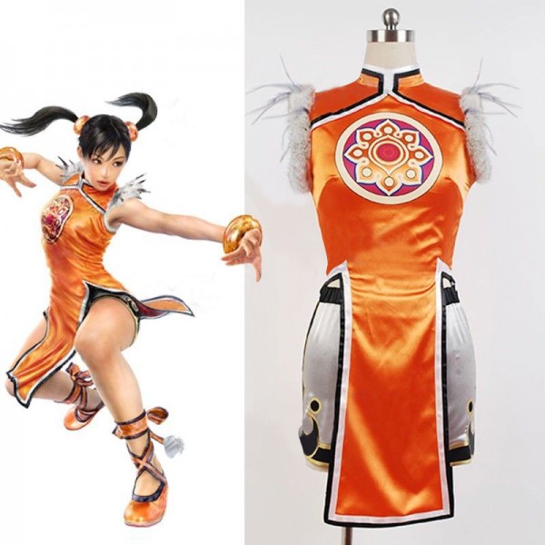 LING XIAOYU COSPLAY  TEKKEN 6 COSTUME