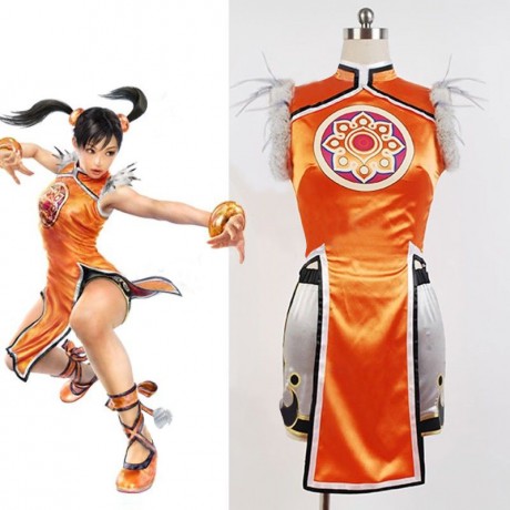 LING XIAOYU COSPLAY  TEKKEN 6 COSTUME