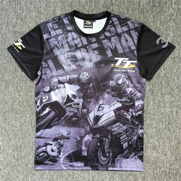 T-SHIRT MAGLIA MOTO TOURIST TROPHY TT ISLE OF MAN