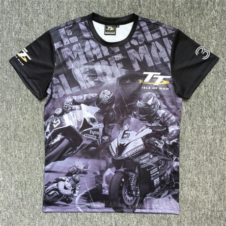 T-SHIRT MAGLIA MOTO TOURIST TROPHY TT ISLE OF MAN