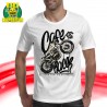 T-SHIRT CAFE RACER VINTAGE MOTO CUSTOM BMW DUCATI DONNA UOMO FELPA