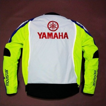 GIUBBOTTO GIACCA MOTO YAMAHA MOTO GP PROTEZIONE BIKER MOTOCICLISMO ESTIVO ANTIVENTO OFF-ROAD