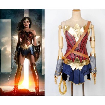 WONDER WOMAN JUSTICE LEGUE COSPLAY COSTUME