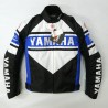 GIUBBOTTO GIACCA MOTO YAMAHA BLU ROSSA PROTEZIONE BIKER MOTOCICLISMO ESTIVO ANTIVENTO OFF-ROAD
