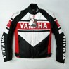 GIUBBOTTO GIACCA MOTO YAMAHA BLU ROSSA PROTEZIONE BIKER MOTOCICLISMO ESTIVO ANTIVENTO OFF-ROAD