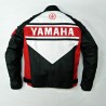 GIUBBOTTO GIACCA MOTO YAMAHA BLU ROSSA PROTEZIONE BIKER MOTOCICLISMO ESTIVO ANTIVENTO OFF-ROAD