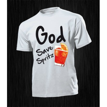T-SHIRT GOD SAVE SPRITZ COCKTAIL DONNA UOMO FELPA