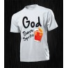 T-SHIRT GOD SAVE SPRITZ COCKTAIL DONNA UOMO FELPA
