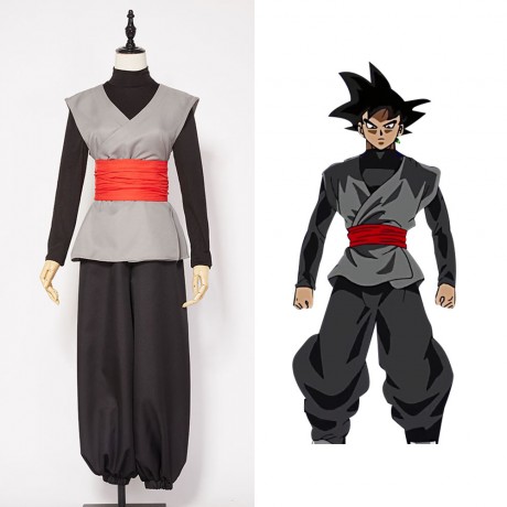 DRAGON BALL SUPER SON GOKU BLACK ZAMASU DRAGONBALL Z COSPLAY COSTUME SAIYAN GOD