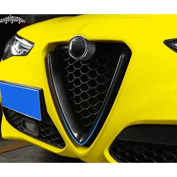 ALFA ROMEO CORNICE ANTERIORE GIULIA ABS ADESIVO CARBON LOOK