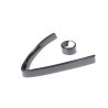 ALFA ROMEO CORNICE ANTERIORE GIULIA ABS ADESIVO CARBON LOOK