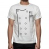 T-SHIRT  FINTA DIVISA DA CHEF  CUOCO DONNA UOMO FELPA